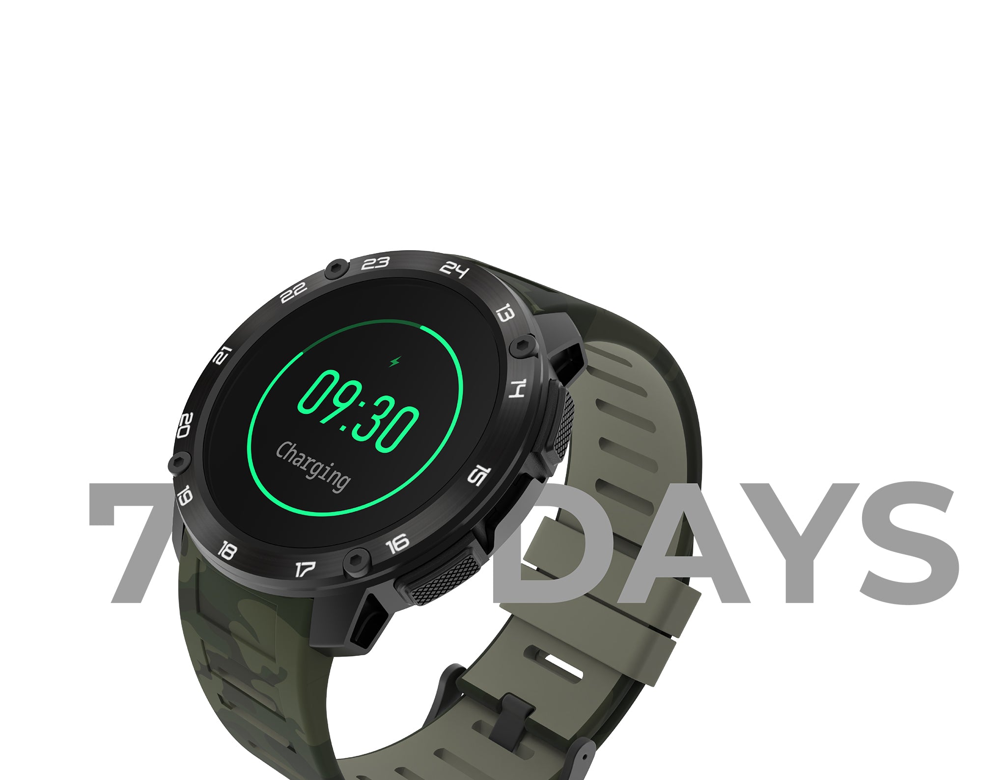7 Days. Go longer, charge less.