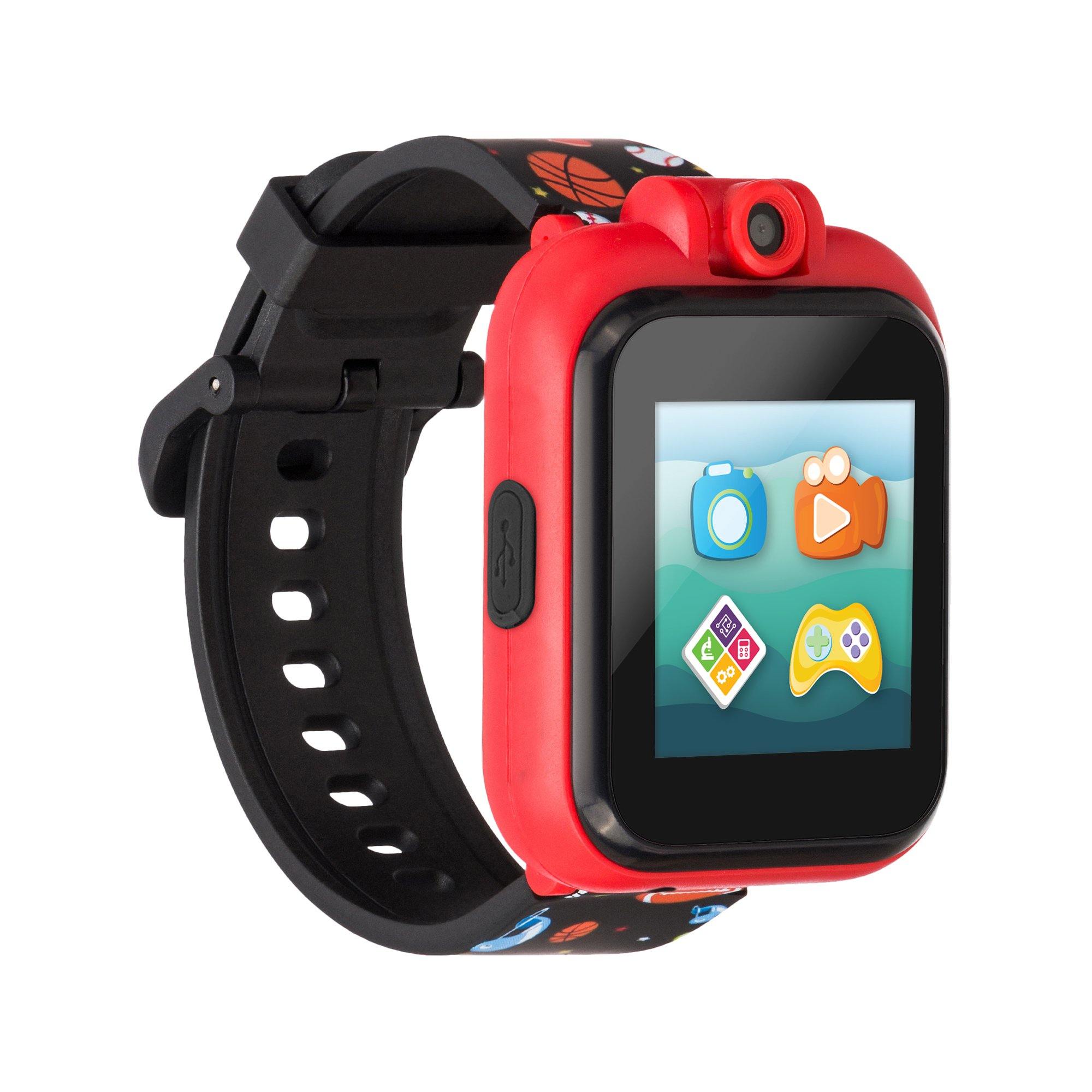 PlayZoom 2 Kids Smartwatch: Black Sports Print affordable smart watch