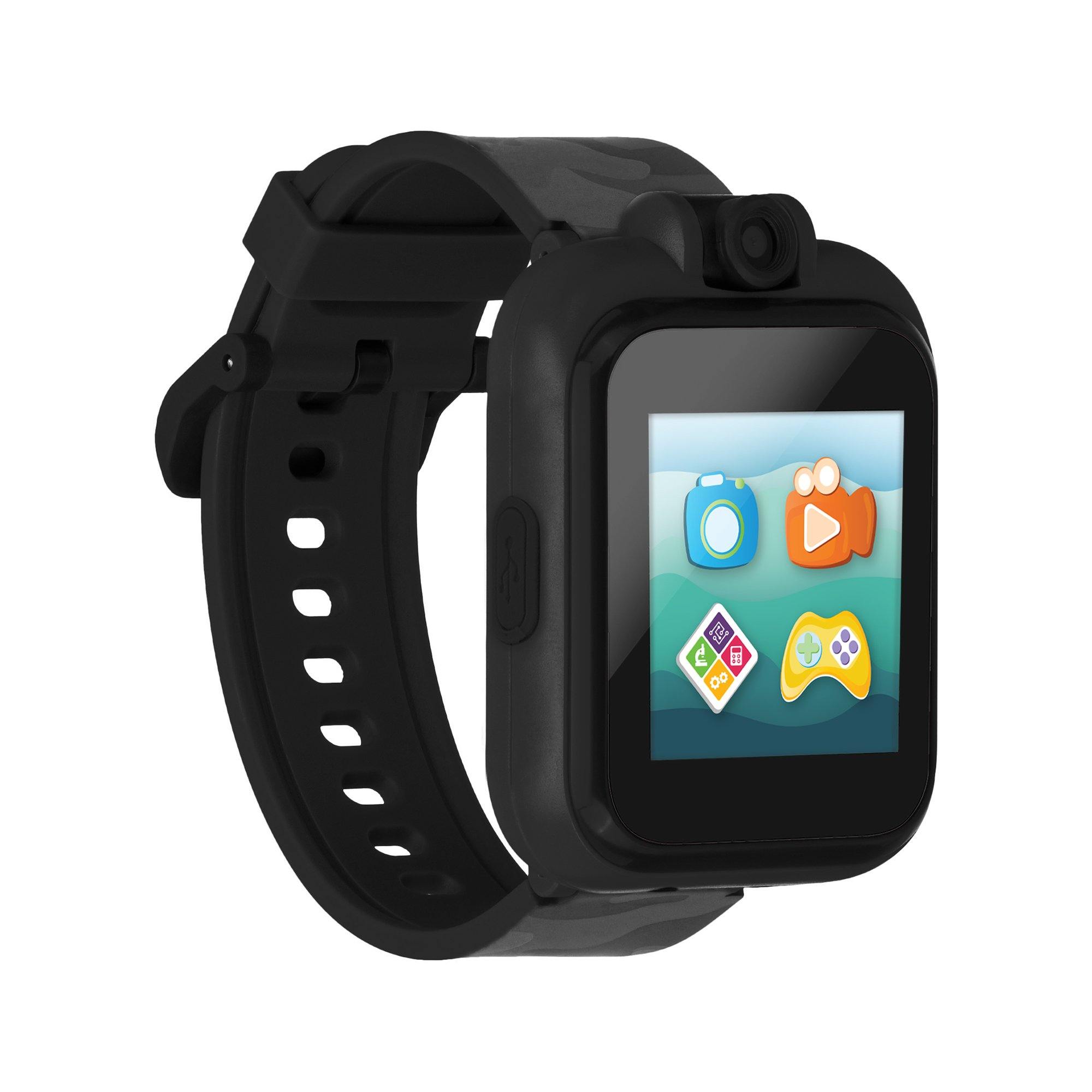 PlayZoom 2 Kids Smartwatch: Grey Camouflage Print affordable smart watch