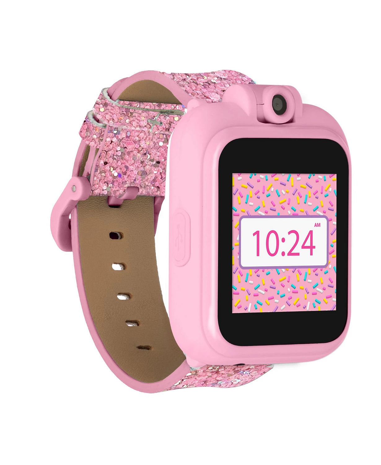 PlayZoom 2 Kids Smartwatch & Earbuds Set: Blush Glitter