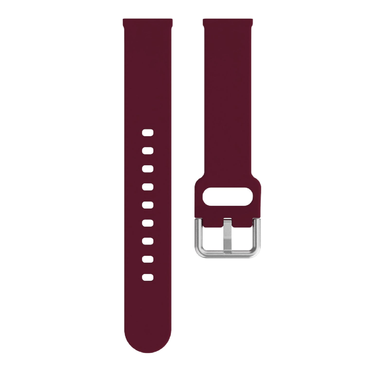 iTouch Air 3 40mm, Sport 3 & Sport Extra Interchangeable Strap: Narrow Merlot SIlicone affordable smart watch strap